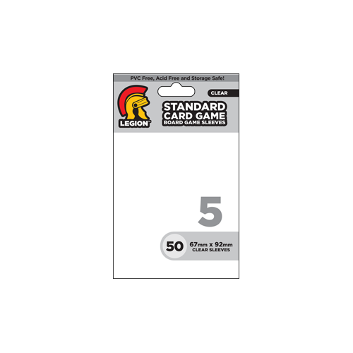 Протекторы Legion Supplies - Board Game Sleeve 5 - Standard Card Game (67mm x 92mm)