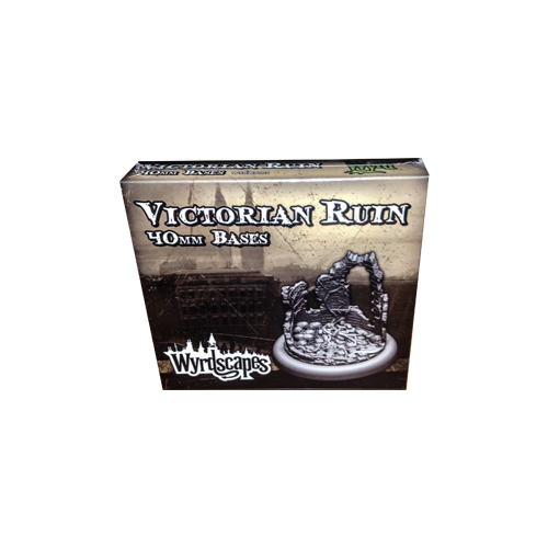 Дополнение к настольной игре Malifaux Second Edition - Wyrdscapes Victorian Ruin 40mm Bases (2)
