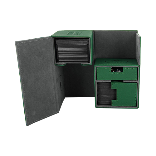Декбокс Ultimate Guard Twin Flip'n'Tray XenoSkin™ Deck Case 160+ Green
