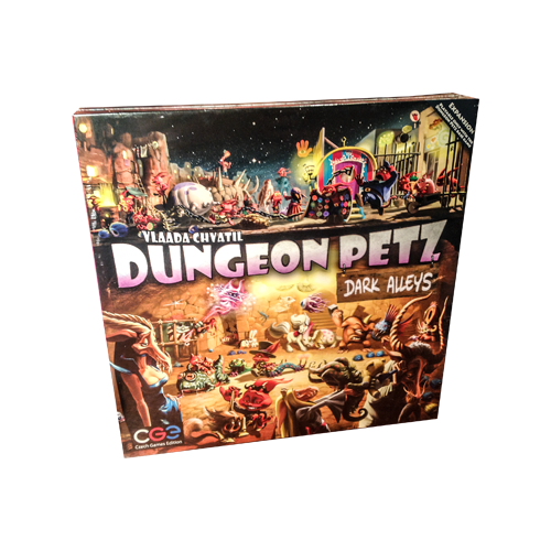 Дополнение к настольной игре Dungeon Petz: Dark Alleys