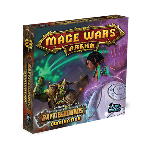 Дополнение к настольной игре Mage Wars Arena: Battlegrounds Domination
