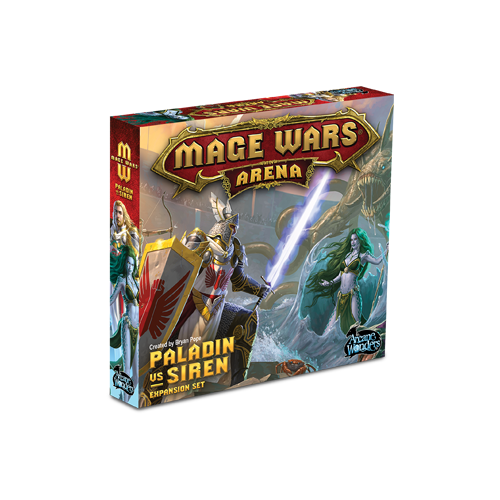 Дополнение к настольной игре Mage Wars Arena: Paladin vs Siren Expansion