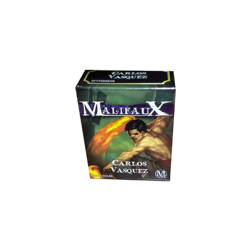 Дополнение к настольной игре Malifaux Second Edition - Carlos Vasquez