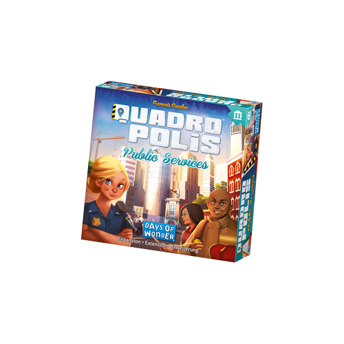 Дополнение к настольной игре Quadropolis: Public Services