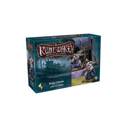 Дополнение к настольной игре Runewars Miniatures Game: Rune Golems – Unit Expansion