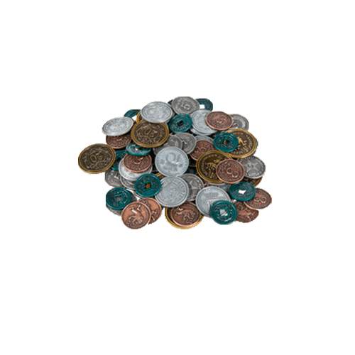 Дополнение к настольной игре Scythe: Metal Coins