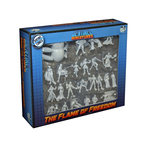 Дополнение к настольной игре Sentinel Tactics: The Flame of Freedom Miniatures