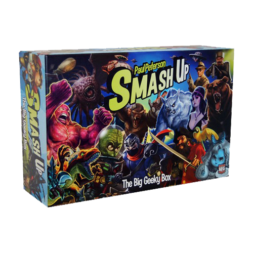 Дополнение к настольной игре Smash Up: The Big Geeky Box