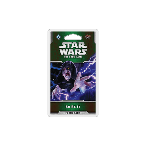 Дополнение к настольной игре Star Wars: The Card Game – So Be It
