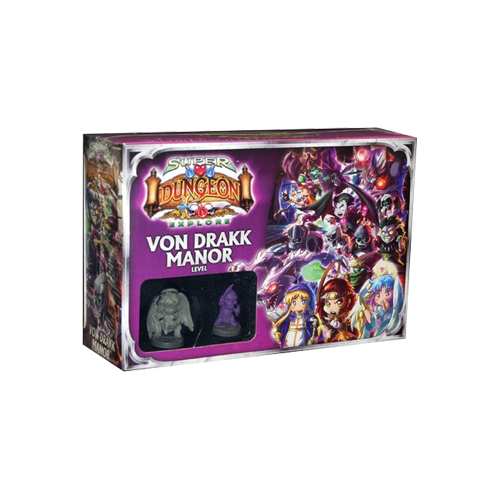 Дополнение к настольной игре Super Dungeon Explore: Von Drakk Manor Level