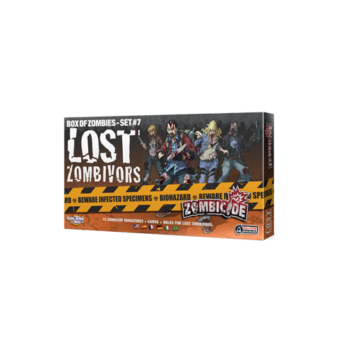 Дополнение к настольной игре Zombicide Box of Zombies Set #7: Lost Zombivors