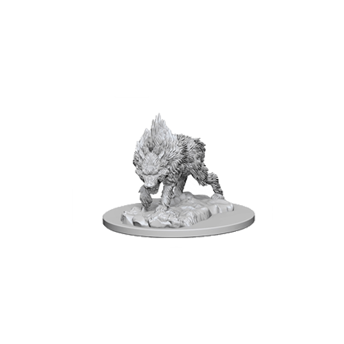 Набор Миниатюр Pathfinder Deep Cuts Unpainted Miniatures - Dire Wolf